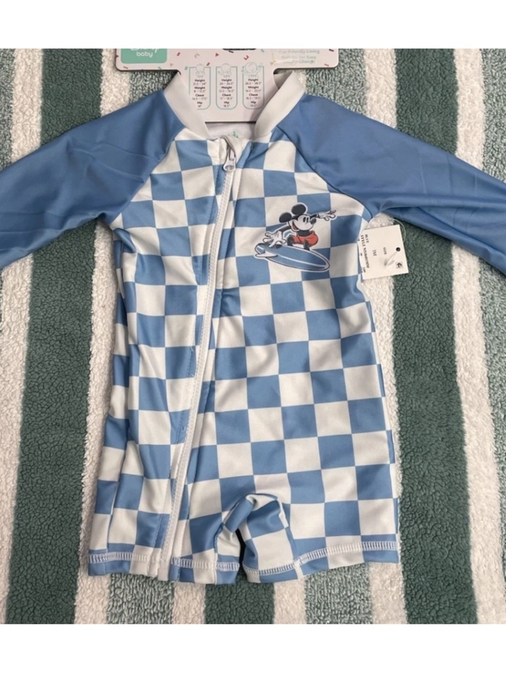 Disney Baby Boy Swimsuit-Mickey- 3mo OR 6mo (1 Of Each Size Available)